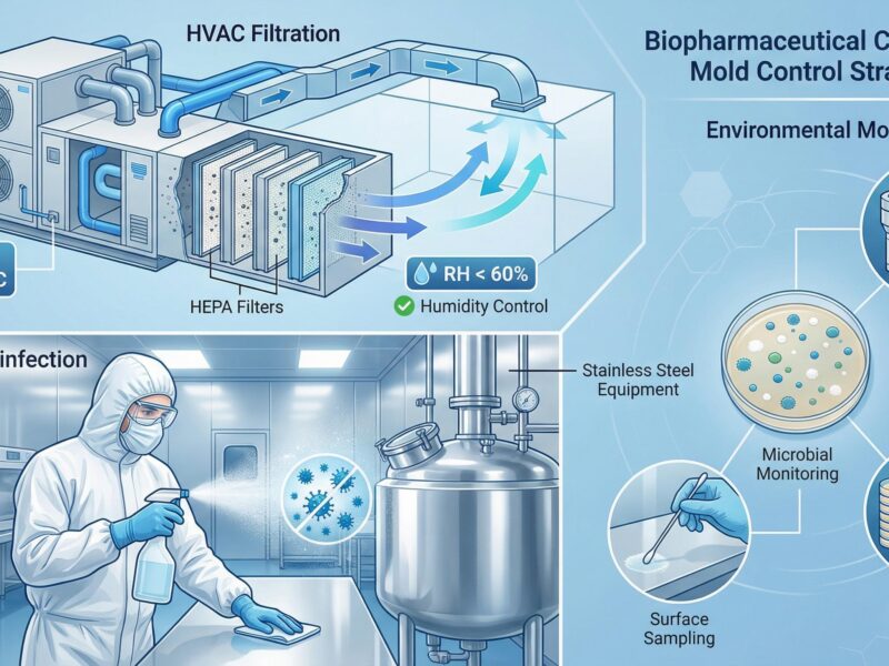 Integrated Mold Control Strategies in a Biopharmaceutical Cleanroom